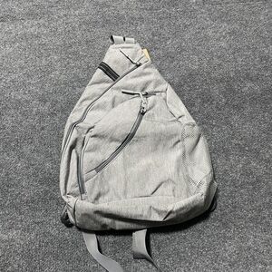 OSOCE Sling Backpack Crossbody Shoulder Bag Gray Zip 900D Model B11 30x12x45cm